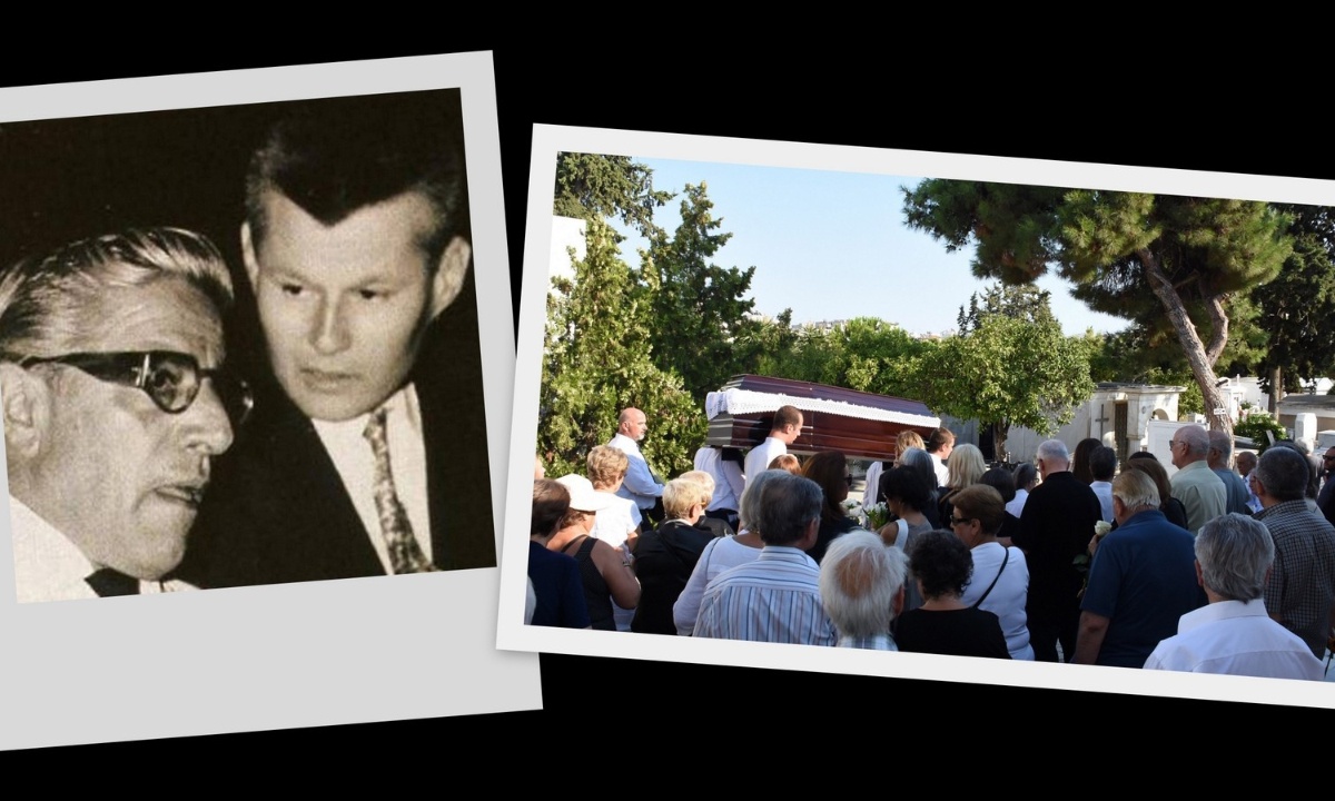 Το τελευταίο «αντίο» στον βιογράφο του Ωνάση, Δημήτρη Λυμπερόπουλο! (photos)