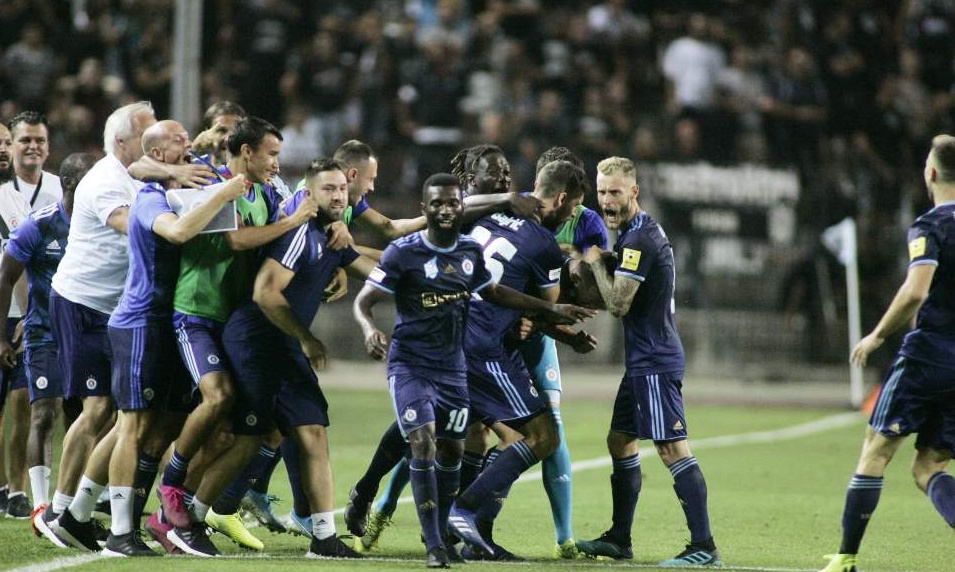 ΠΑΟΚ-Σλόβαν Μπρατισλάβας: Η οβίδα του Μεντβέντεφ που «πάγωσε» την Τούμπα (photos&video)