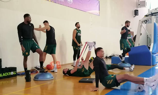 Παναθηναϊκός ΟΠΑΠ: Συνέχεια στην σκληρή δουλεία (photos+videos)