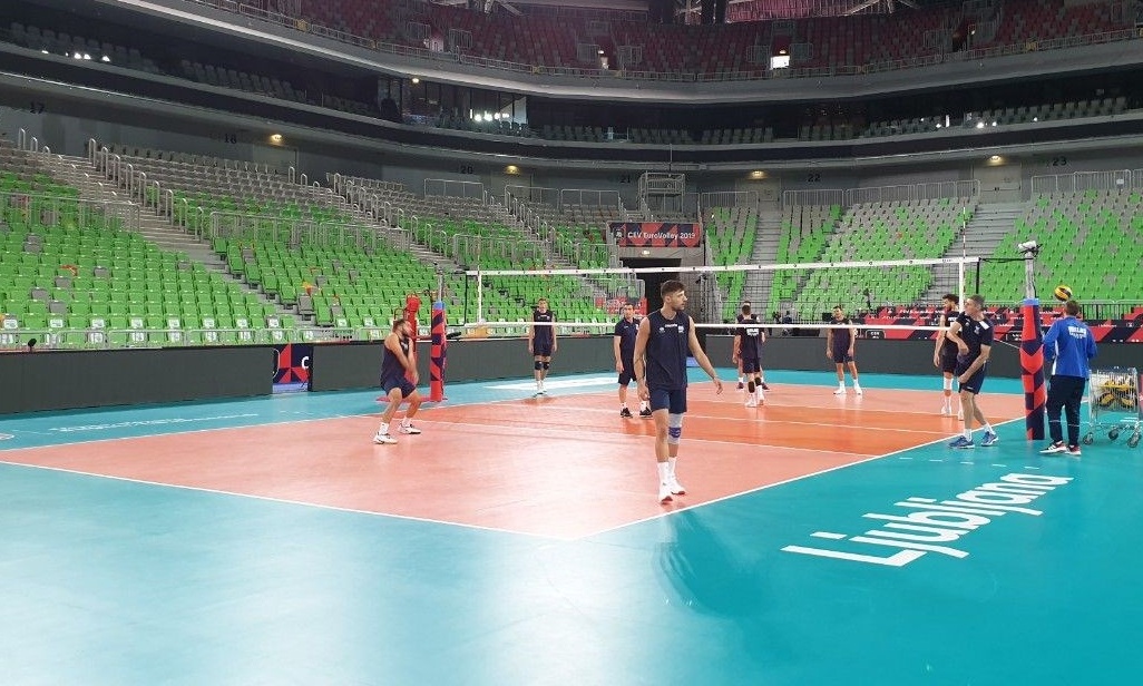 Eθνική βόλεϊ ανδρών: Προπονήθηκε στην Λουμπλιάνα (videos)