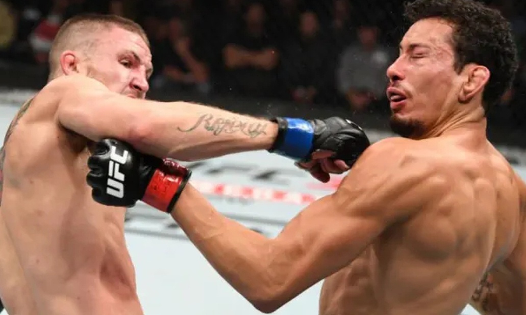 Η ανάποδη μπουνιά στο UFC  πόνεσε ακόμα και μας