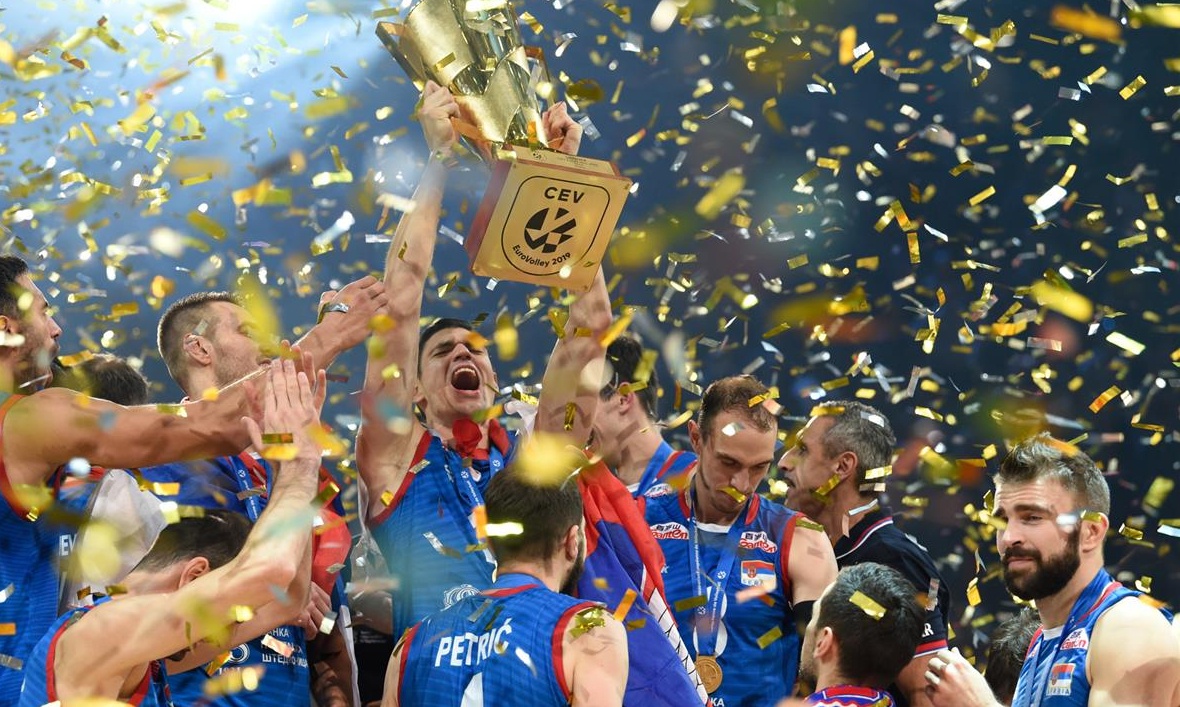 Ευρωπαϊκό ανδρών: Σερβία από χρυσάφι