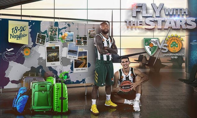 Παναθηναϊκός ΟΠΑΠ: Δίπλα στην ομάδα στο Κάουνας (video)