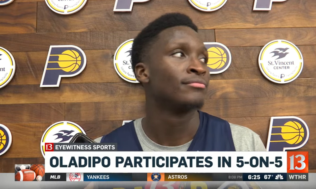 Πέισερς: Επέστρεψε στις προπονήσεις ο Ολαντίπο! (video)