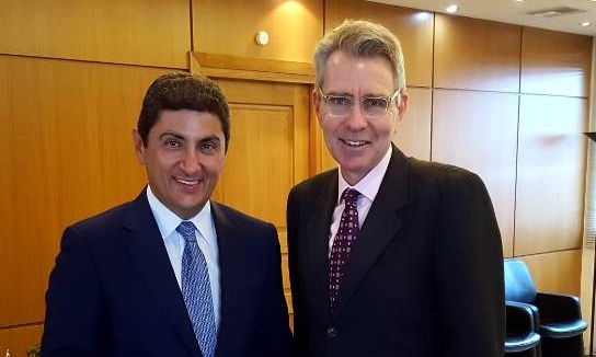 Συνάντηση Αυγενάκη – Πάιατ