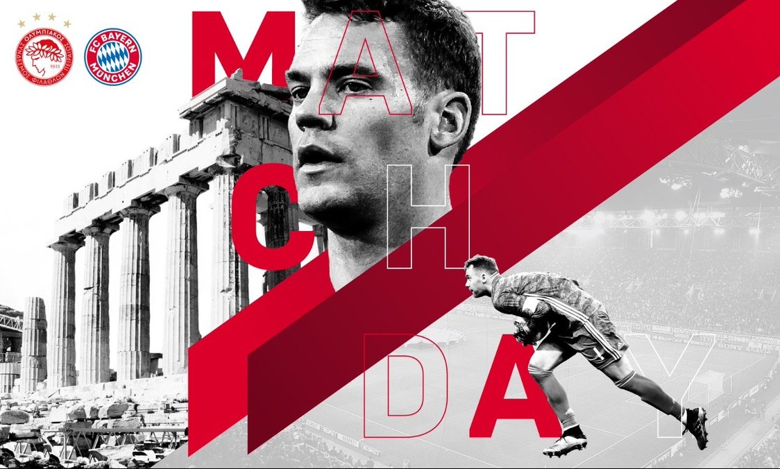 Ολυμπιακός-Μπάγερν Μονάχου: Συγγνώμη για την ανάρτηση και απόσυρση από τους Βαυαρούς