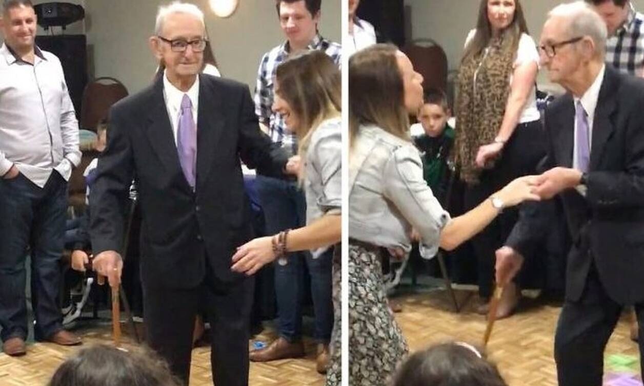 Στα 100στα του γενέθλια χόρεψε και έκανε χαμό σε disco (photos+video)