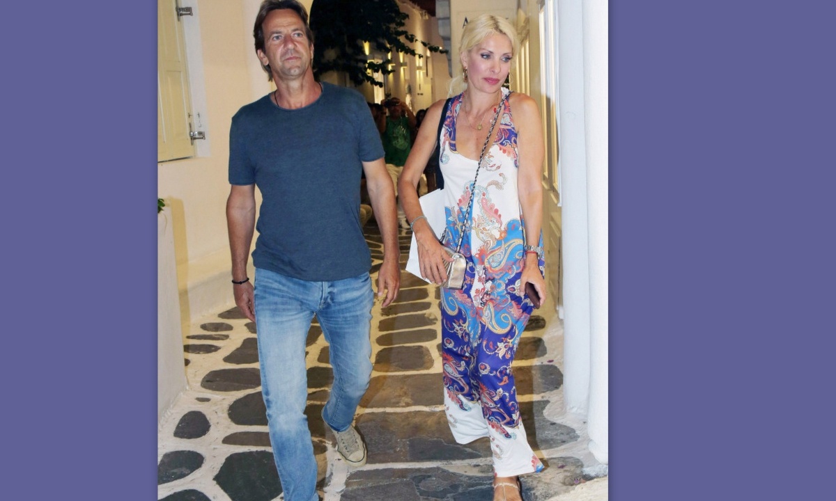 Μενεγάκη-Παντζόπουλος: Ρομαντικές στιγμές στο Μυστρά– Δείτε πρώτοι εικόνες από την απόδρασή τους!