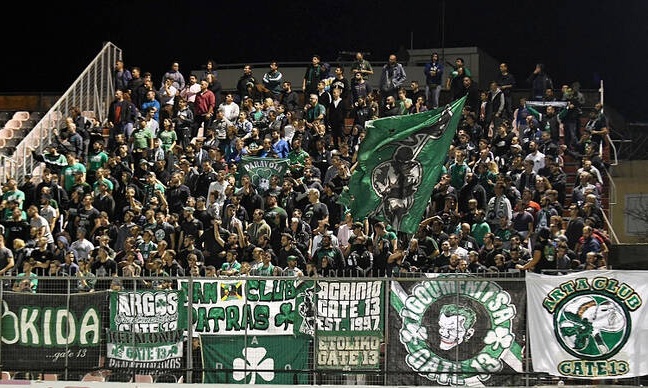 Παναθηναϊκός: Δυναμικό παρών στην εξέδρα! (photos)