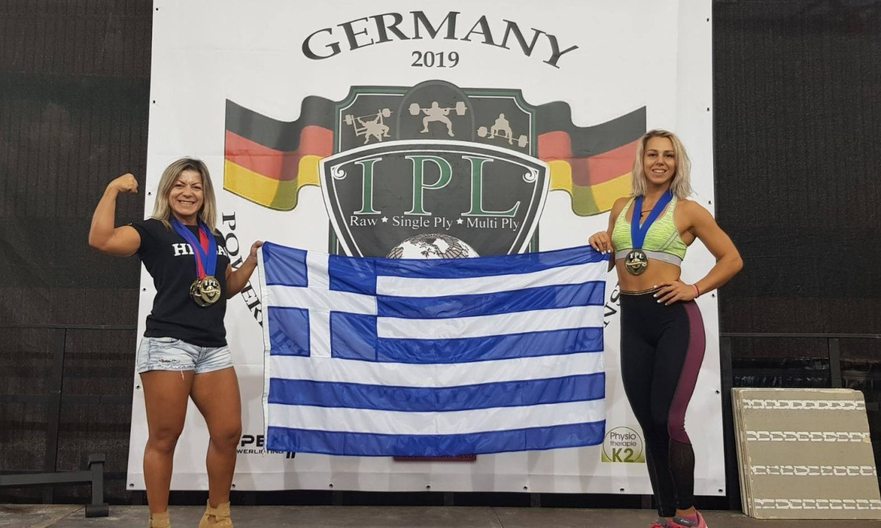 Powerlifting: Έλληνες από χρυσάφι