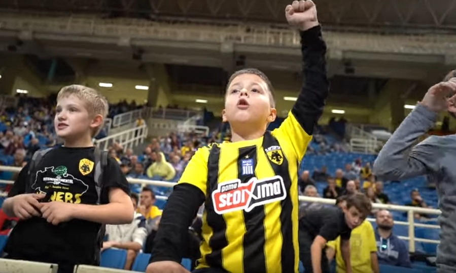 ΑΕΚ: Η παρακάμερα με τον Πανιώνιο (video)