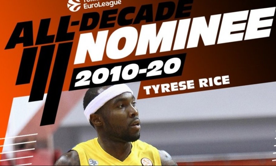 Euroleague: Υποψήφιος για την ομάδα της 10ετίας ο Ράις (video)