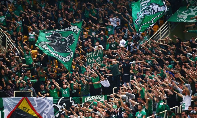 Στήριξη στον λαό της Αλβανίας από τον κόσμο του Παναθηναϊκού (photo)