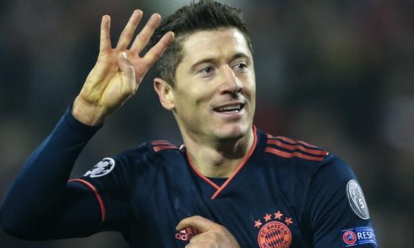 Champions League: Παίκτης της εβδομάδας ο Λεβαντόφσκι (video)