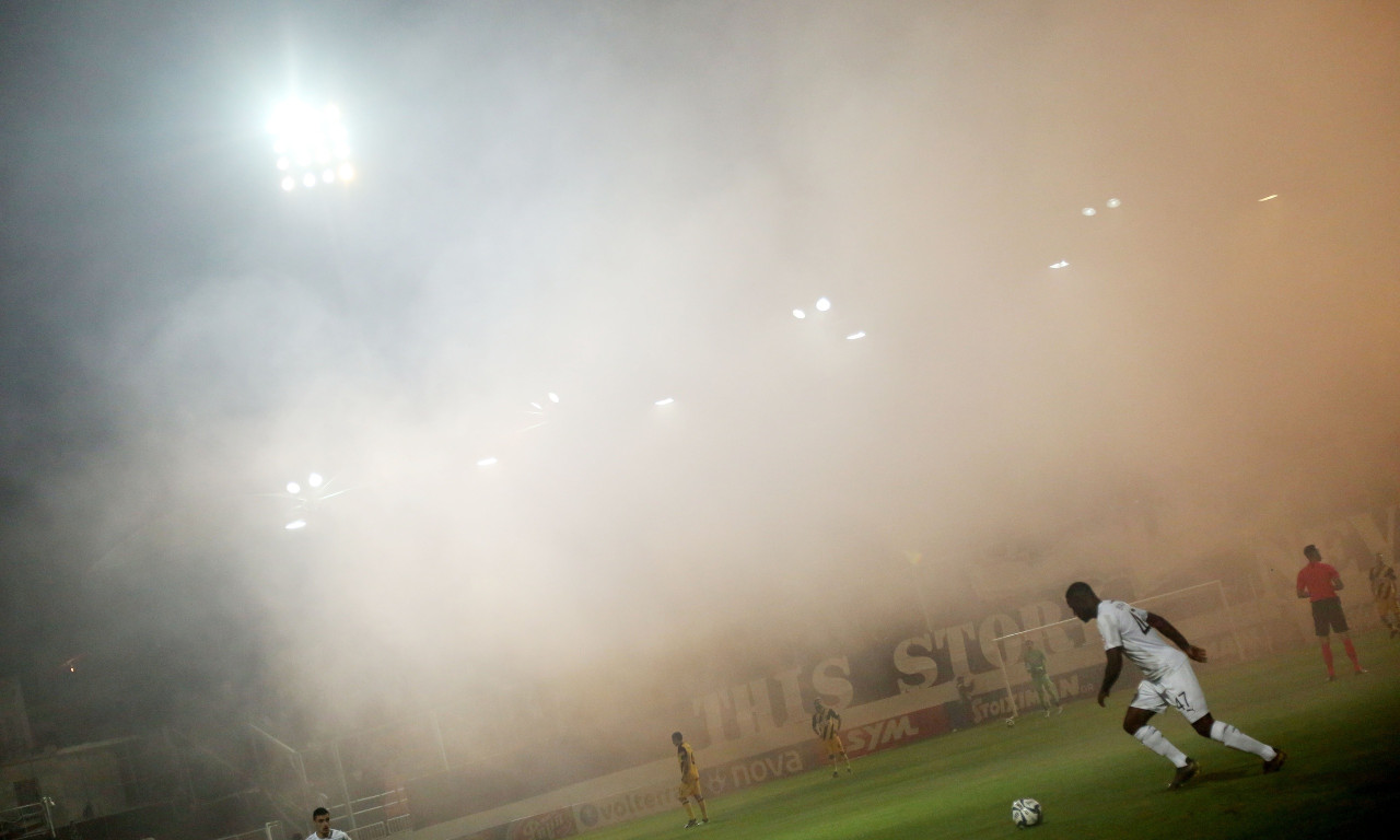 ΟΦΗ-ΑΕΚ: Γι’ αυτό καθυστέρησε η σέντρα (photos)