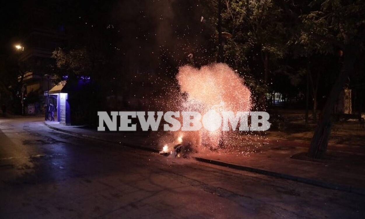 Επέτειος Γρηγορόπουλου: Μολότοφ και χημικά στα Εξάρχεια