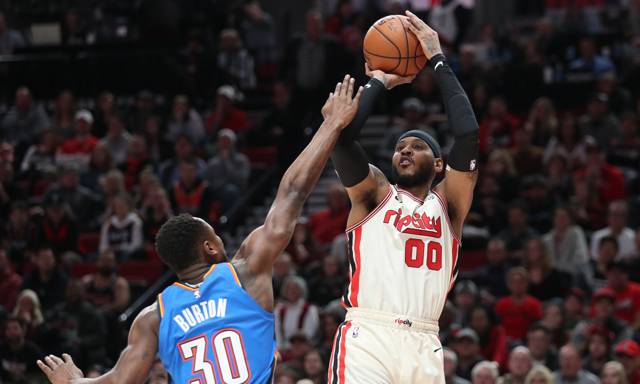 NBA: «Μόνιμος» στους Μπλέιζερς ο Καρμέλο! (photos+video)