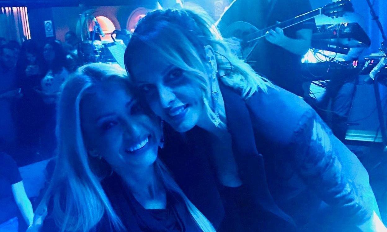 Η Λένα Παπαδοπούλου διασκέδασε στην Πέγκυ Ζήνα (photos)