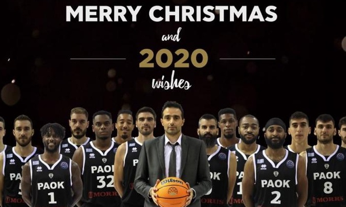ΠΑΟΚ: Οι Χριστουγεννιάτικες ευχές (photo)