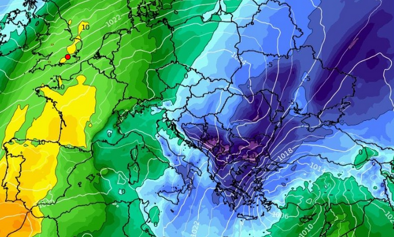 Καιρός: Καρέ - καρέ η τάση για ψυχρή εισβολή και... χιόνια (;) από τις 28 Δεκεμβρίου (Photos)