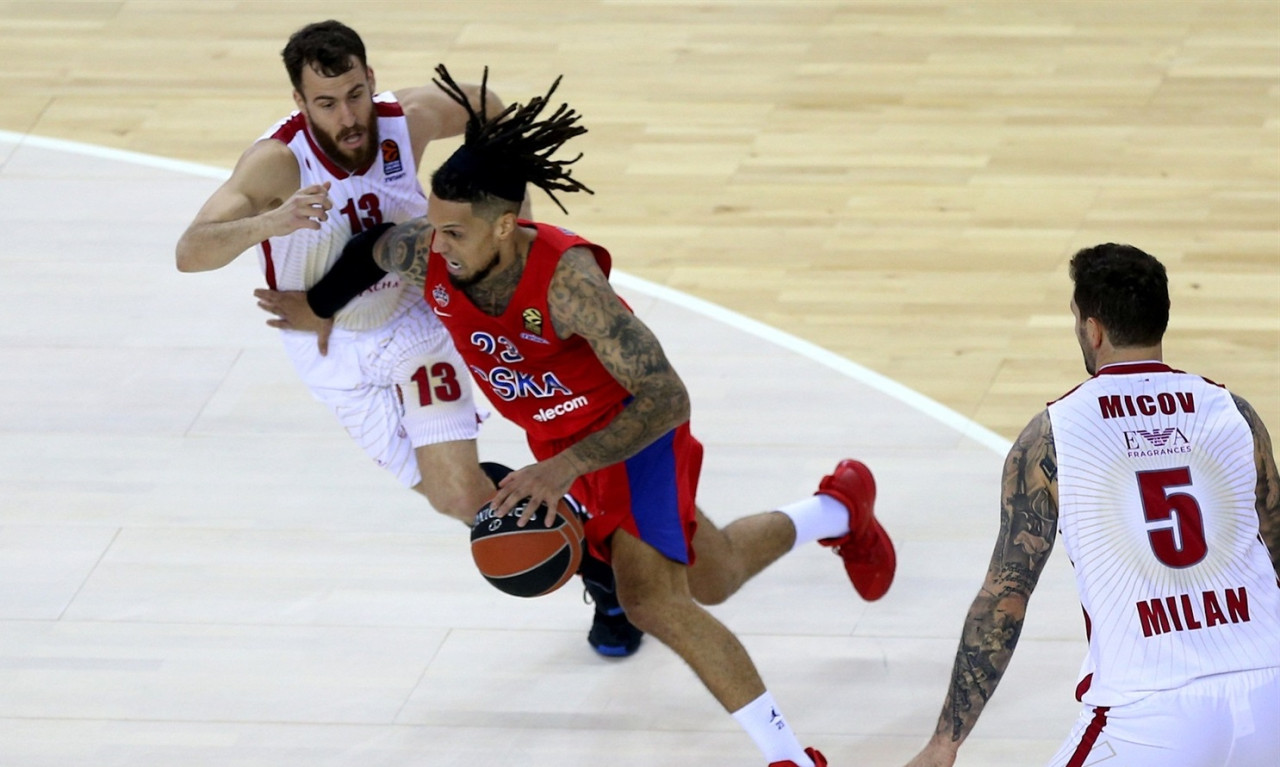 ΤΣΣΚΑ Μόσχας-Αρμάνι Μιλάνο 78-75: Με σόου Χάκετ πήρε το ντέρμπι