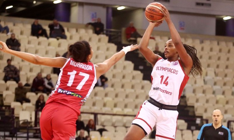 Eurocup Γυναικών: Πρόκριση σε άδειο ΣΕΦ για τον Ολυμπιακό (photos)