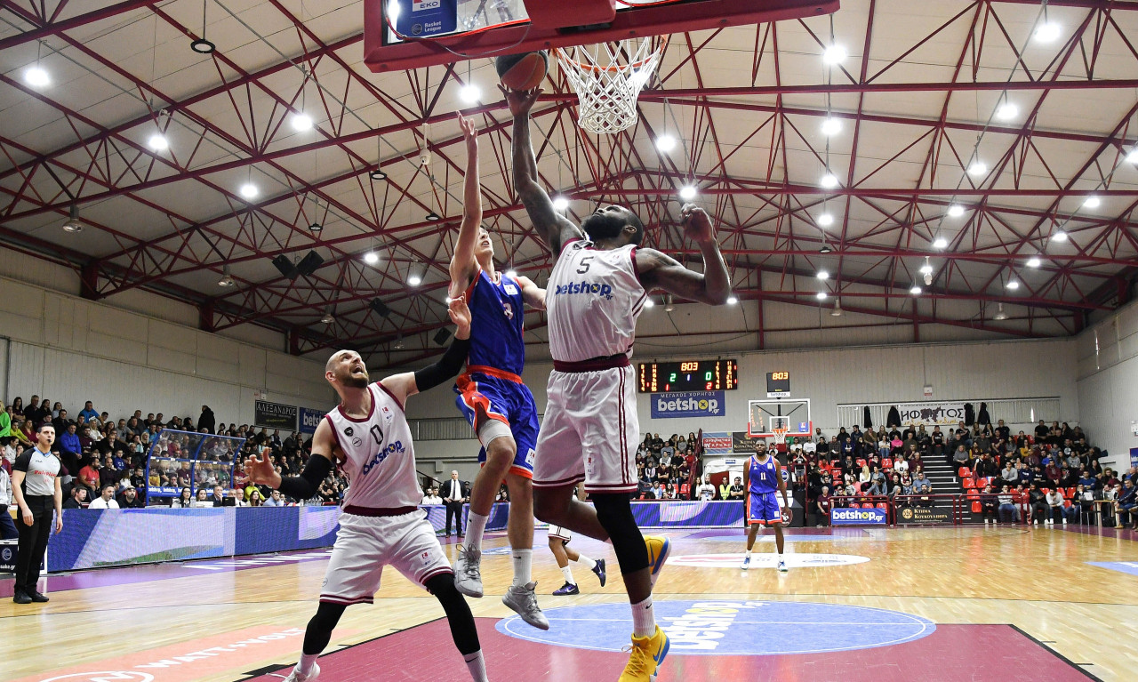 Ήφαιστος Λήμνου - Πανιώνιος 79-74: Νίκη… πλέι οφ για τους Λημνιούς (video)