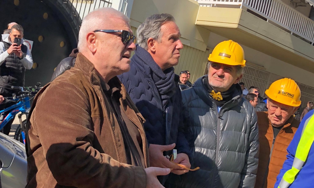 ΑΕΚ: Επιθεώρησε την «Αγιά Σοφιά» ο Μελισσανίδης (photos)
