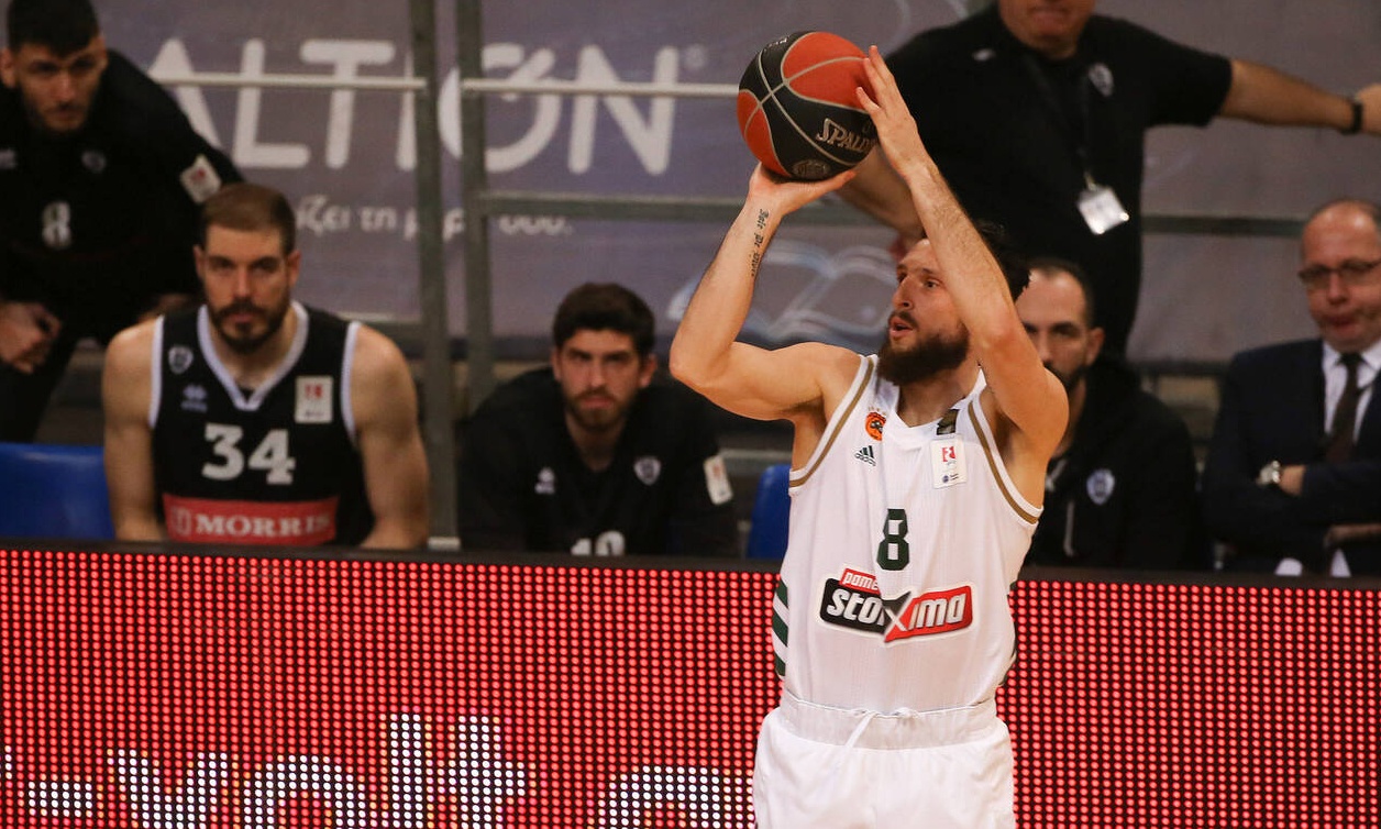 Παναθηναϊκός ΟΠΑΠ: Βρήκε ρυθμό ο εκτελεστής Ράουτινς (photos+video)