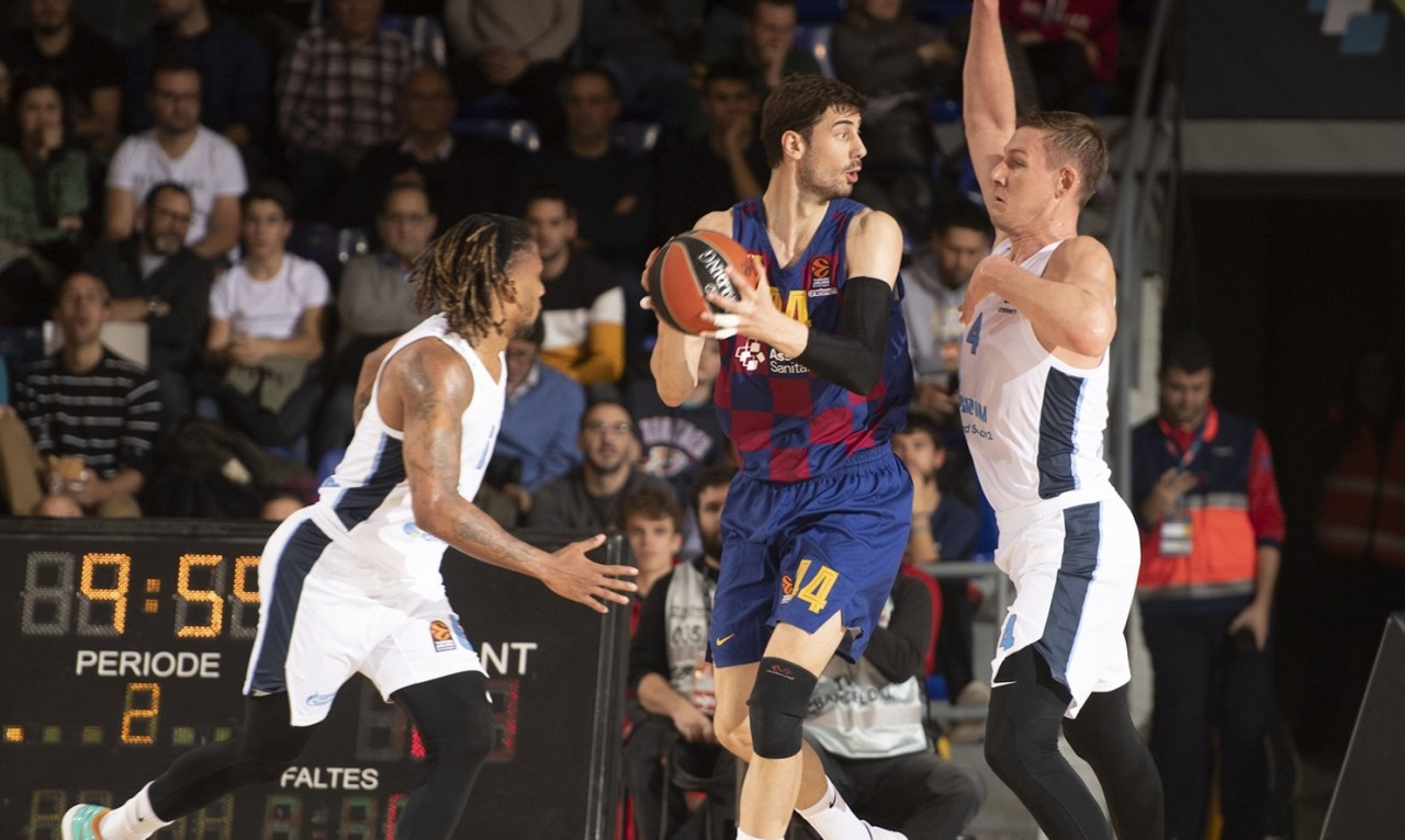 Μπαρτσελόνα-Ζενίτ 90-72: Με «περίπατο» συνεχίζει την πορεία της