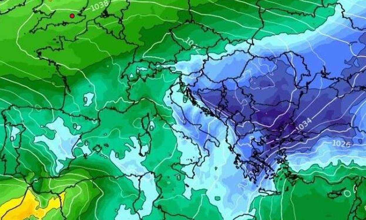Καιρός: Ερχεται... Διατηρείται η τάση για ψυχρή εισβολή από τις 20 Φλεβάρη. Καρέ καρέ η εξέλιξη!