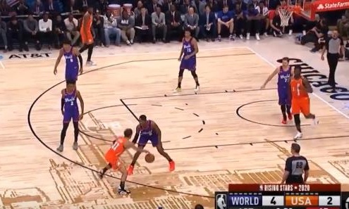 All Star Game: Ασύλληπτη «ντρίπλα» από τον Γιανγκ...την πέρασε κάτω από τα πόδια του Μπάρετ! (video)