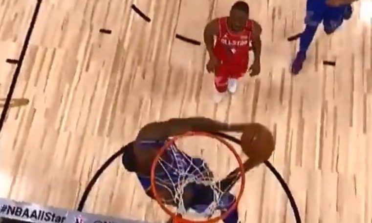 NBA All Star Game: Απίθανα καρφώματα από Λεμπρόν (video)
