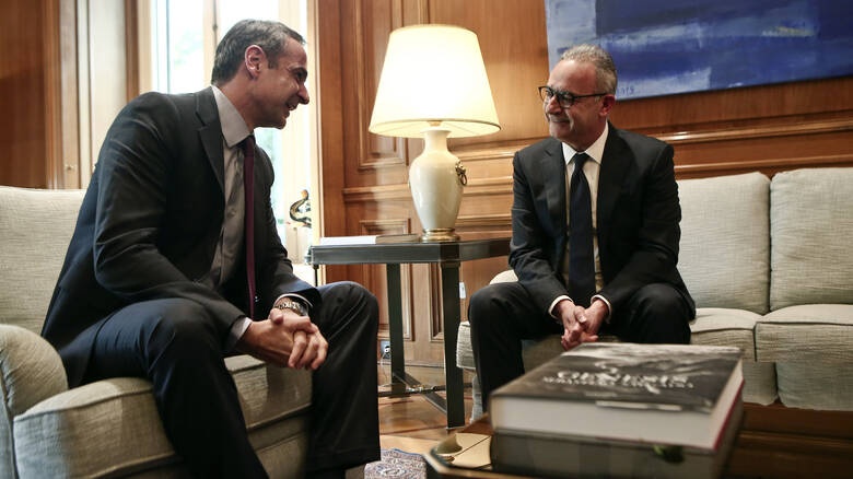 Συνάντηση Μητσοτάκη - Νεοφύτου: «Ψηλά» το Κυπριακό και οι τουρκικές προκλήσεις