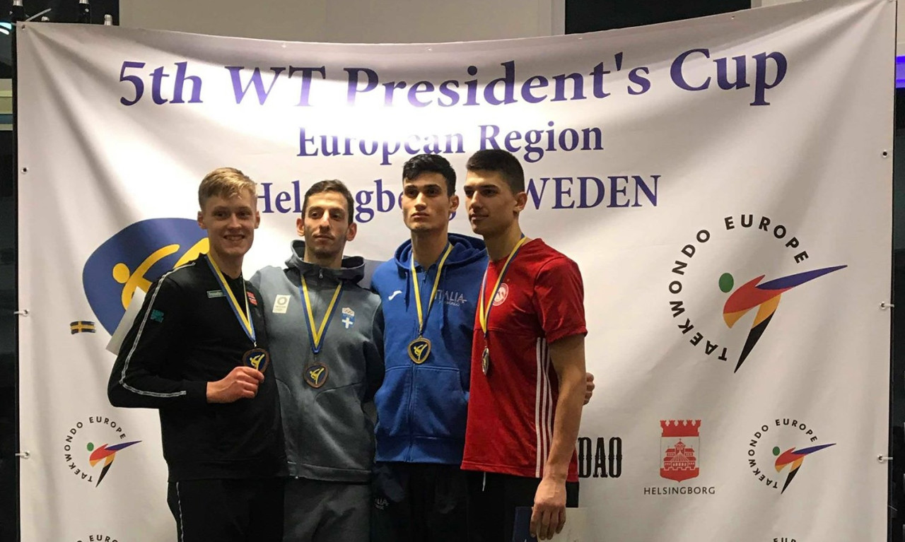 Χάλκινο μετάλλιο ο Τεληκωστόγλου στο Presidents Cup G2 Europe