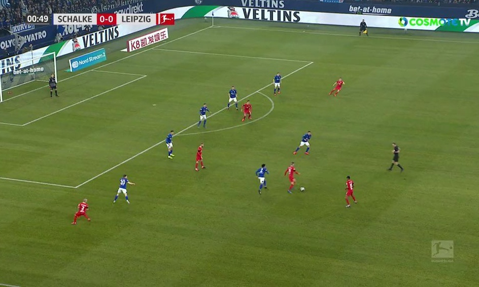 Εκκωφαντικό διπλό της Λειψίας στην έδρα της Σάλκε (video)