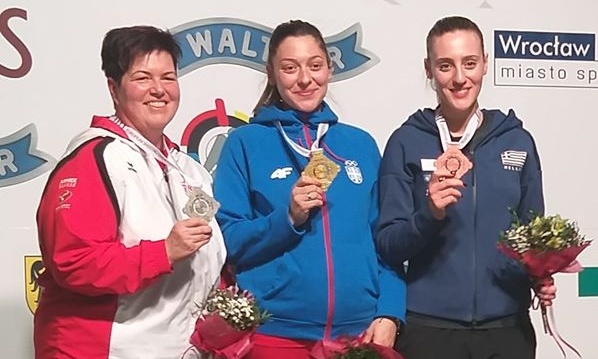 Νέα επιτυχία για την Άννα Κορακάκη στο Ευρωπαϊκό πρωτάθλημα Όπλων