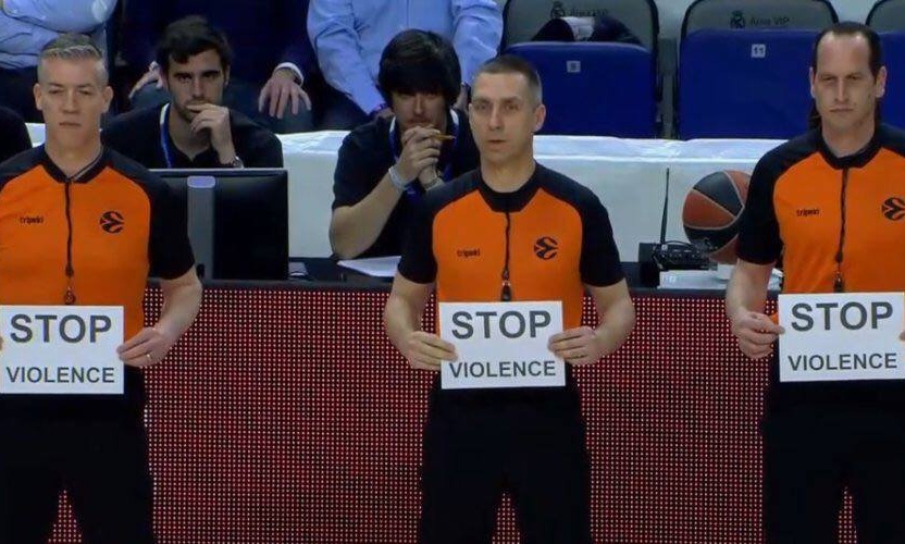#SAYNOTOVIOLENCE…