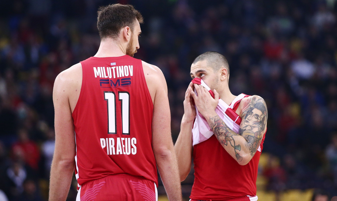 Ολυμπιακός: Εκτός με Αρμάνι οι Μιλουτίνοφ, Κόνιαρης