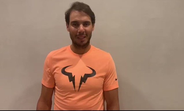 Κορονοϊός: Το μήνυμα του Ναδάλ σε γιατρούς και νοσηλευτές