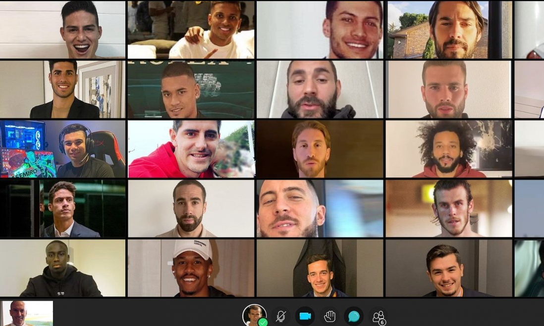 Ο Ζιντάν «ένωσε» ξανά όλη τη Ρεάλ με... τηλεδιάσκεψη!