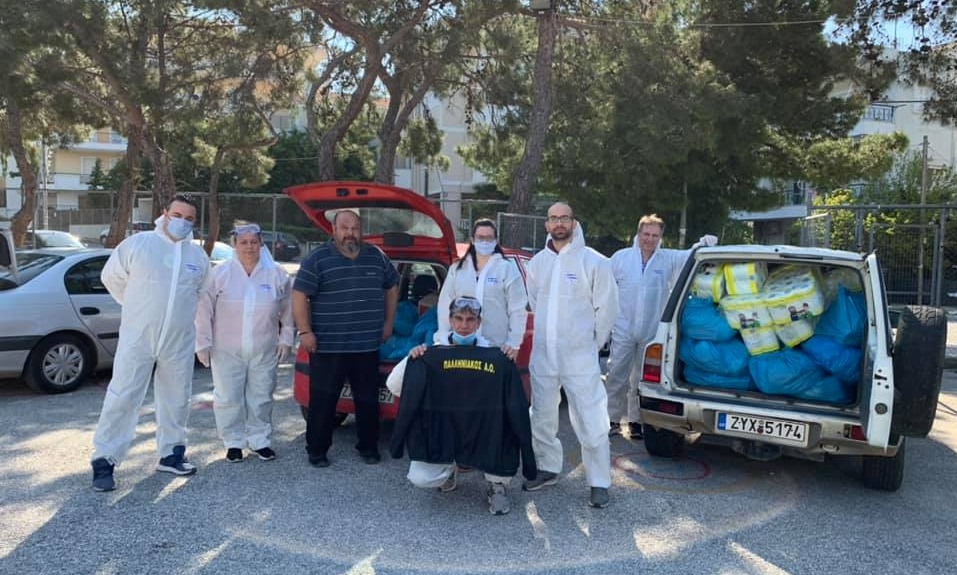 Παλληνιακός: Μοίρασε τρόφιμά σε ευπαθείς ομάδες (photos)