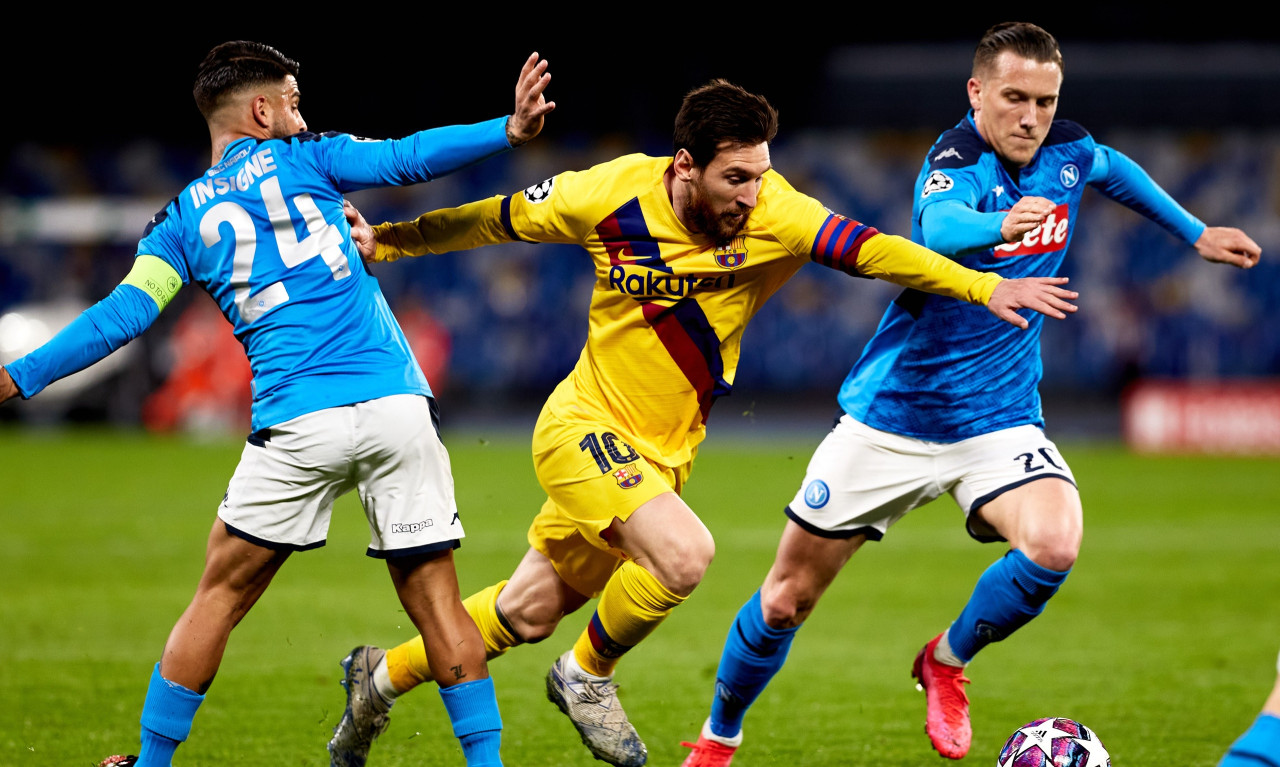 Κορονοϊός: Η Νάπολι επιστρέφει τα χρήματα των εισιτηρίων για τη ρεβάνς με την Μπαρτσελόνα (photos)