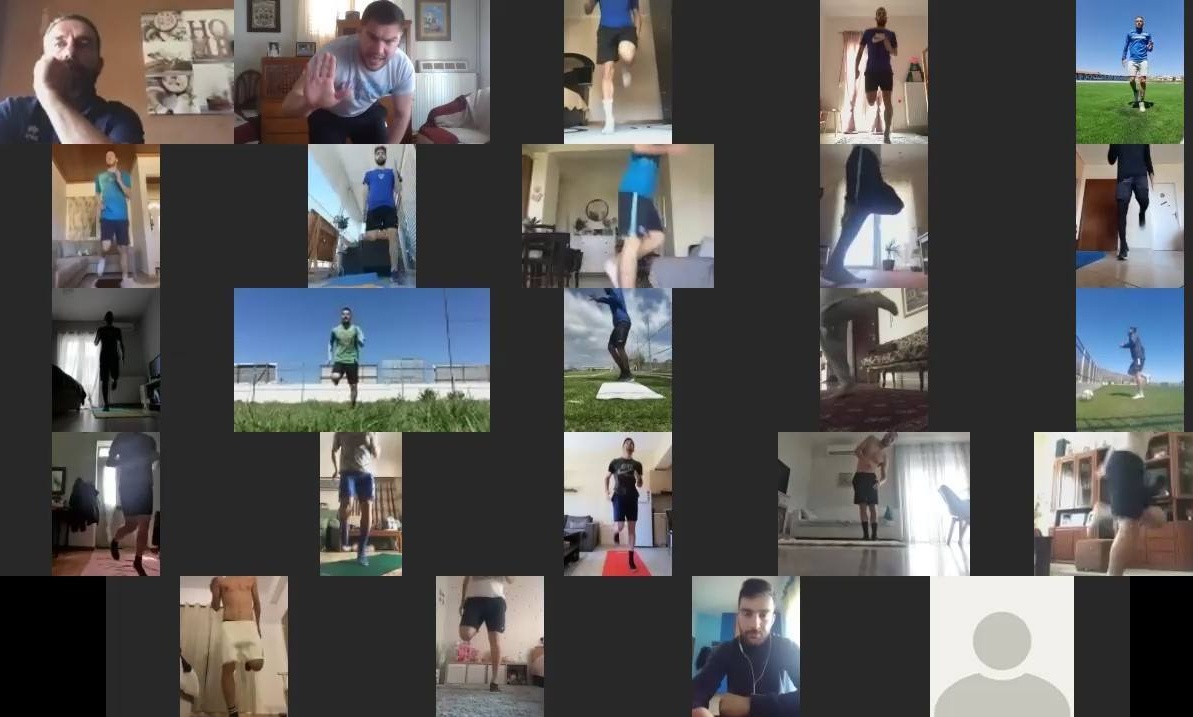 Χανιά: Συνεχίζονται οι διαδικτυακές προπονήσεις