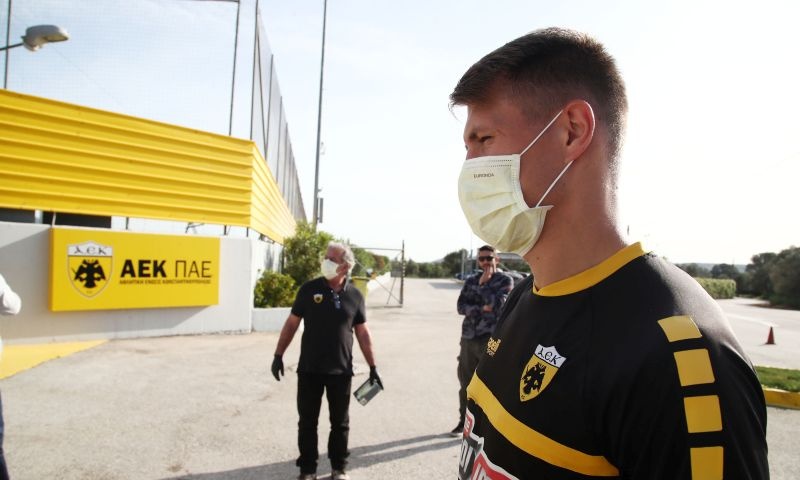 Η ΑΕΚ επέστρεψε μετά από 52 ημέρες στο γήπεδο (photos)
