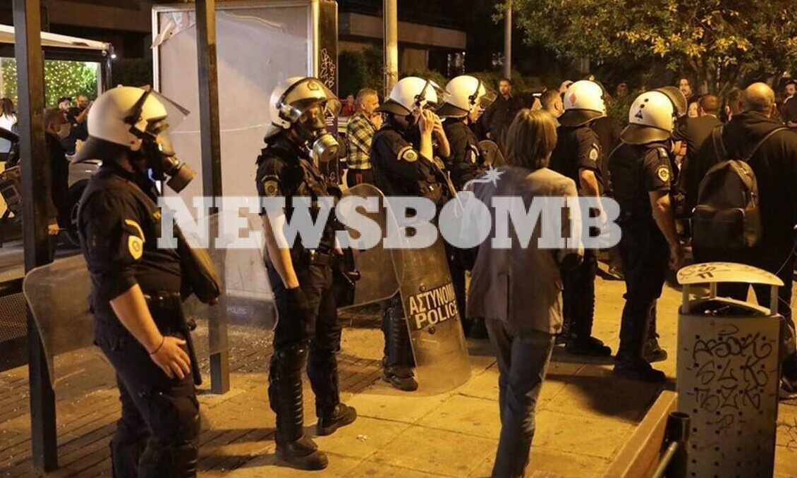 Αγία Παρασκευή: Ένταση στην πλατεία Αγίου Ιωάννου - 100 άτομα στο σημείο παρά τις απαγορεύσεις