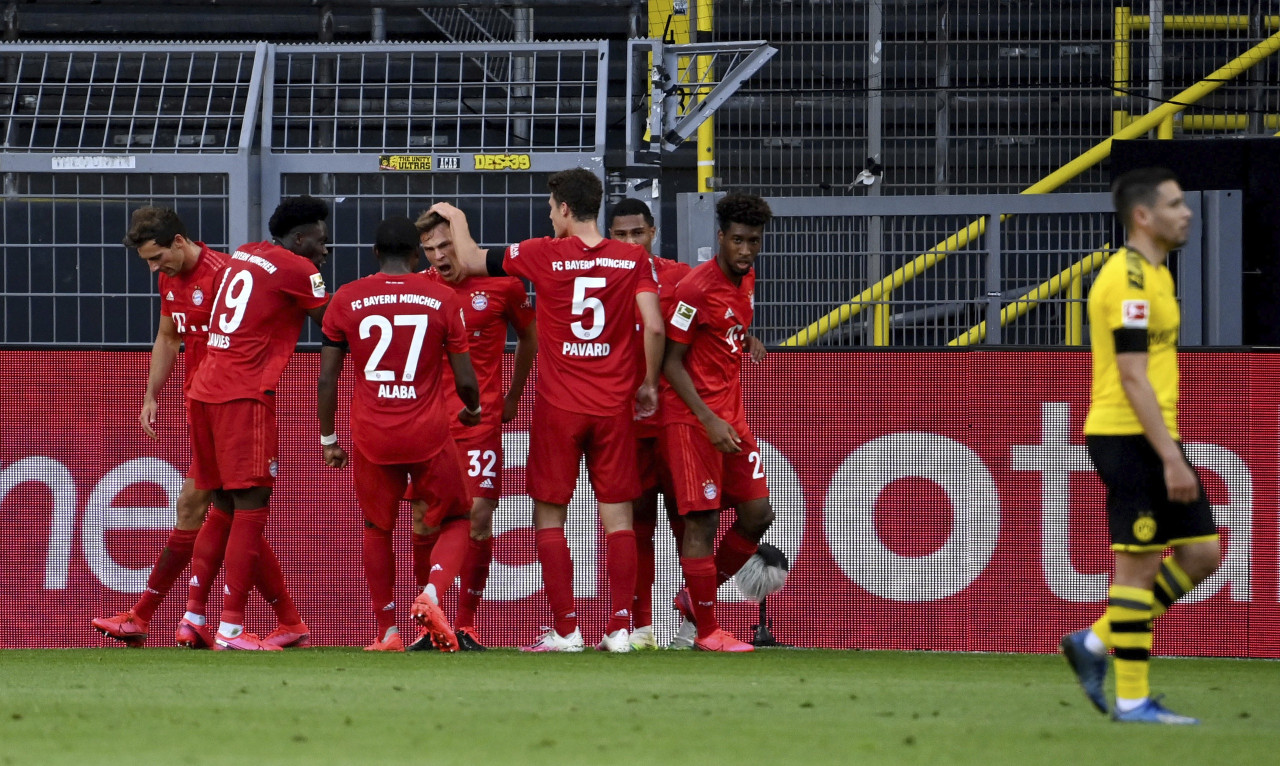 Ντόρτμουντ-Μπάγερν 0-1: «Κλείδωσε» τον τίτλο με «φωνές» (videos+photos)