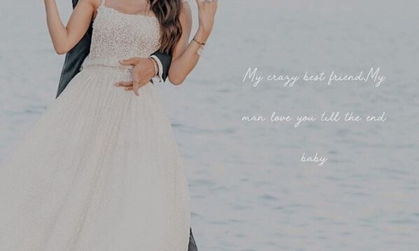 Πρώτη επέτειος γάμου για γνωστό ζευγάρι - Οι αδημοσίευτες φωτό