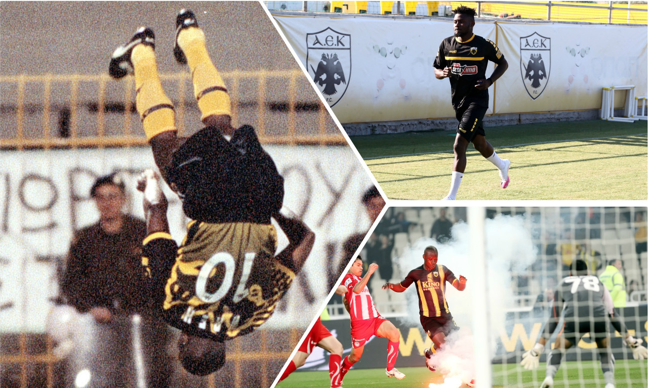 AEK: «Διαμάντια» και... άνθρακες από την Αφρική! (videos+photos)