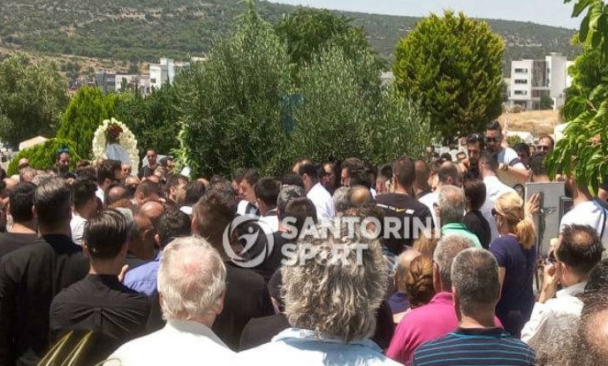 Παναγιώτης Σκαφτούρος: Ράγισαν καρδιές στο τελευταίο αντίο (photos)